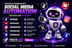 develop social media bot, instagram api bot, tiktok bot, youtube bot automation