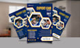 create stunning print ready flyer, handout or real estate business flyer