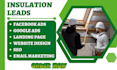 generate insulation leads rock attic wool spray foam ad asbestos removal website
