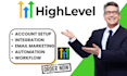 design go highlevel for real estate ghl branding logo design zapier integration
