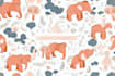 do seamless pattern design for babies textile