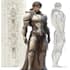 do star wars, game character or sci fi game character art