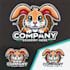 do make rabbit mascot logo design with 1 day delivery