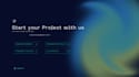 create responsive and modern website front end using HTML CSS and javascript
