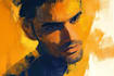 draw a digital abstract art illustration