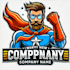 do design superhero mascot logo with 1 day delivery