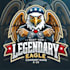 do make legendary eagle mascot logo with unlimited revisions
