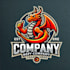 do make dragon mascot logo design with express delivery