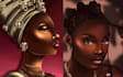 create stunning african american character design