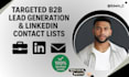 provide highly targeted b2b leads and linkedin lead generation