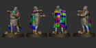 make 3d character,head, likeness sculpting