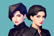 design an awesome low poly vector illustration