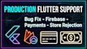 urgently fix your flutter app bugs, crashes and performance issues