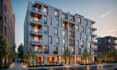 design apartment building, office building, high rise building and render