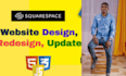 design or revamp your squarespace website