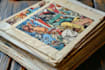do superhero comic artwork and book