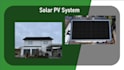 make a professional 3d design of solar photovoltaic system