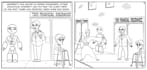 draw a cartoon strip for your story