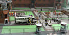 build moc of 3d lego model design, architecture lego design, manual instruction