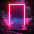 do neon single cover art or album cover design