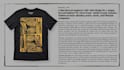 create linocut tshirt design for brands