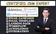 mautic convertkit bitrix24 ontraport getresponse aweber moosend email automation