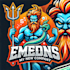 do make poseidon e sport mascot logo design with 1 day delivery