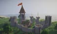 build minecraft castle, villages, base, hubs, spawns, house