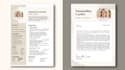 make professional CV, infographic resume, cover letter design on canva