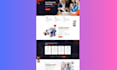 build custom wordpress website or redesign business website using elementor