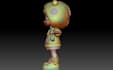 create renderforge 3d model 3d toy model bjd chibi cartoon for 3d printing