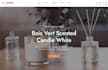 design a luxury candle shopify store dropshipping candle store candle website