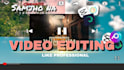 professional videos editing and thumbnail marking