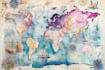design watercolor wedding map