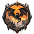 do original medieval, fantasy, rpg, mmorpg game logo title