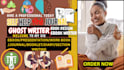 ghostwrite and design self help ebook, workbook, and journal using canva