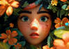 do a disney style cartoon character and anything