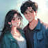 draw your couple character with anime style