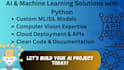 do machine learning, deep learning, and computer vision projects using python