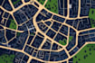 design unique vector map illustration or street map