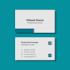 create premium business card design with a touch of elegance