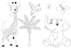draw coloring children book illustration