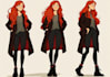 draw comic and manga character design