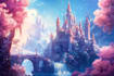 create fantasy landscape concept art