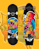create graffiti design for skateboard deck