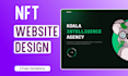 create custom figma website design with modern UI UX design