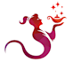make a personalized disney princess logo with name