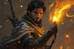 create a dnd character art and dnd character design