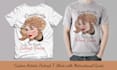 design custom portrait t shirts with quotes