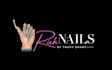 make beautiful and professional nails salon logo